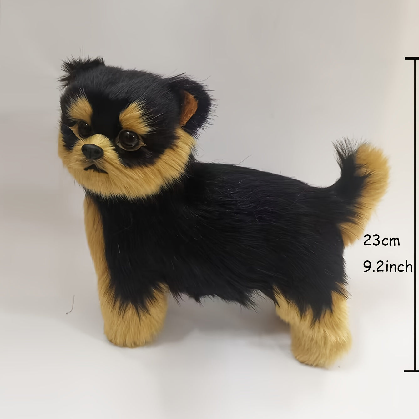 9.2inch Kawaii Stuffed Yorkie Dog Plush Toy