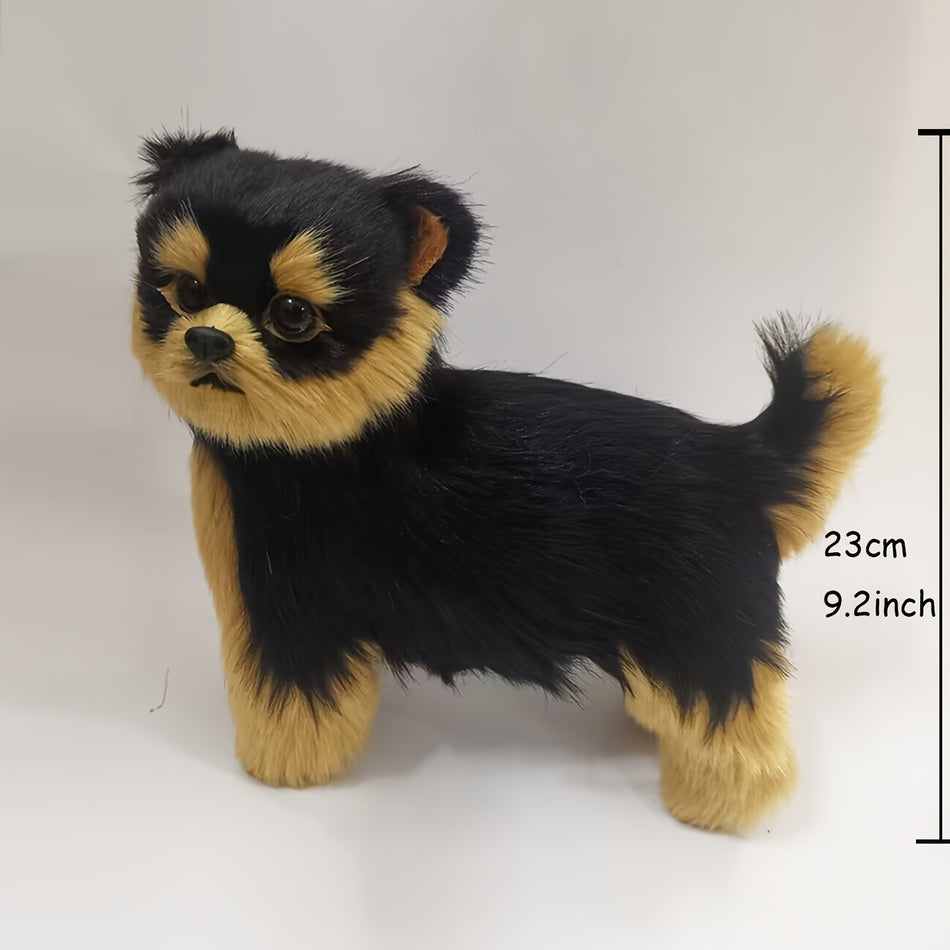 9.2inch Kawaii Stuffed Yorkie Dog Plush Toy