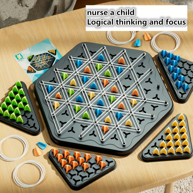 Chain Geometry: Educational Family Board Game - Brain Boosting Children's Toy