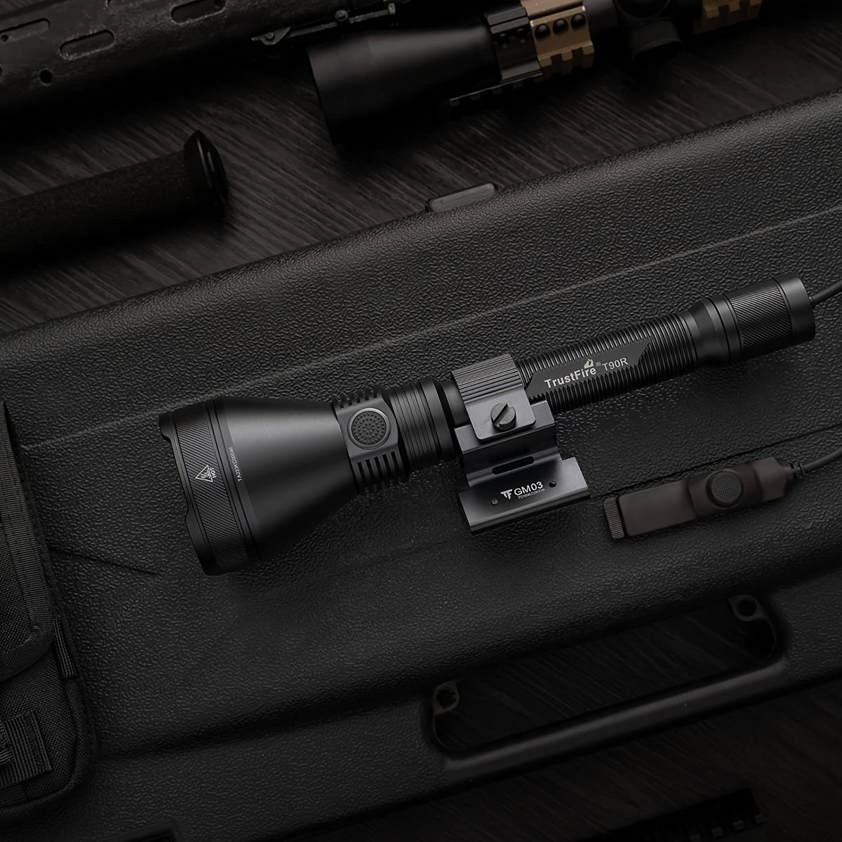 TrustFire T90R &ndash; 4800 Lumen High-Performance Tactical Flashlight