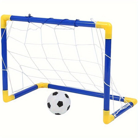 Kids' Portable Soccer Set With Detachable Goal - Interactive Parent-Child Toy - Ages 3-6