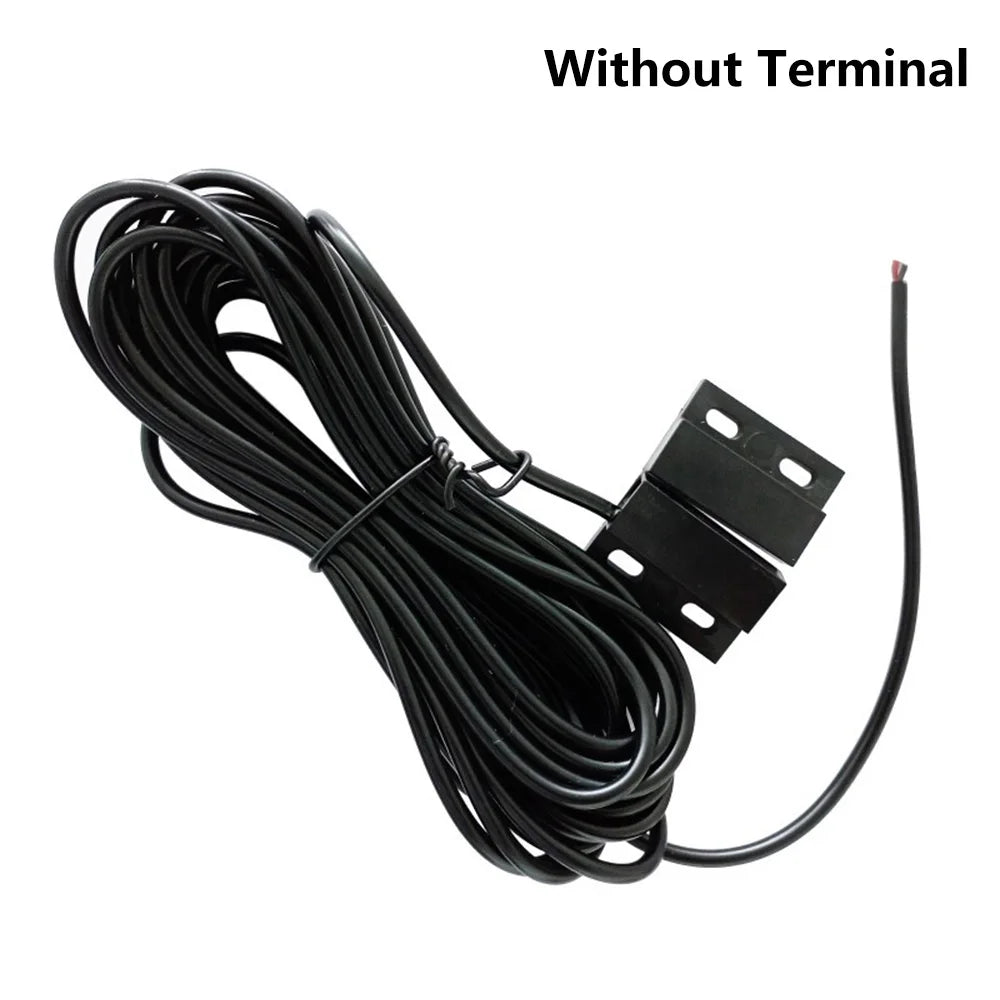5M Wired Magnetic Door Sensor for Smart Garage Doors no terminal