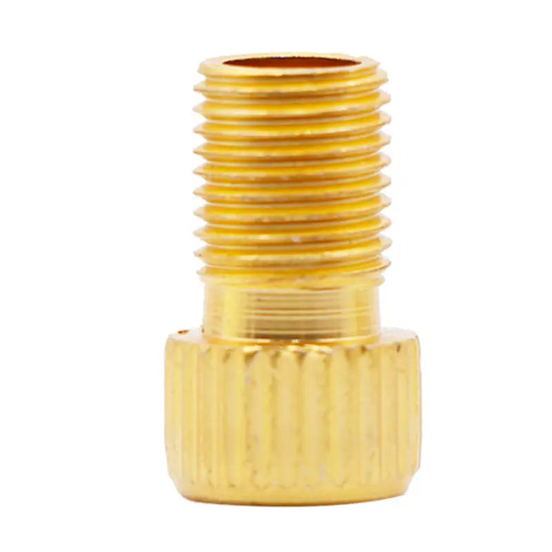 5PC F/V To A/V Valve Adapter Bike Value Converter Presta To Schrader Golden Bike Tire French Valve Adapter Bicycle Accessories