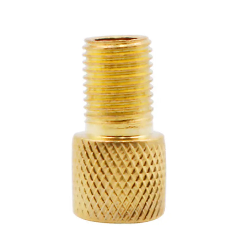 5PC F/V To A/V Valve Adapter Bike Value Converter Presta To Schrader Golden Bike Tire French Valve Adapter Bicycle Accessories