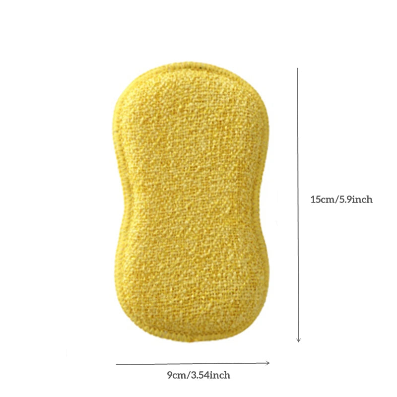 5pcs Magic Cleaning Sponge for Dishes Multi-Purpose Scrub Sponges for Kitchen Bathroom Dishwashing Brush Tools Accessories