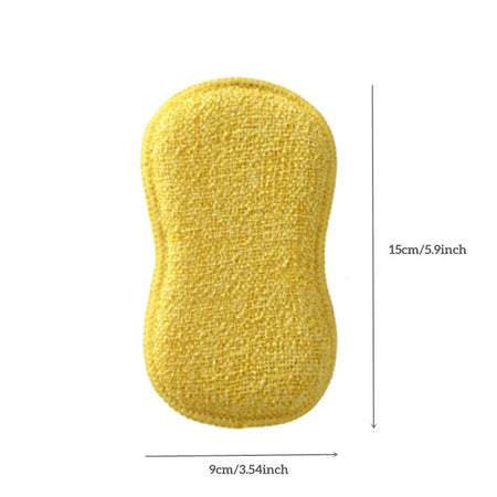 5pcs Magic Cleaning Sponge for Dishes Multi-Purpose Scrub Sponges for Kitchen Bathroom Dishwashing Brush Tools Accessories