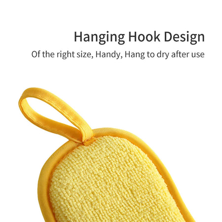 5pcs Magic Cleaning Sponge for Dishes Multi-Purpose Scrub Sponges for Kitchen Bathroom Dishwashing Brush Tools Accessories