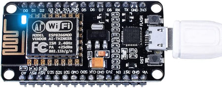For Arduino Kuman 1pc WiFi Internet ESP8266 Module CP2102 ESP12E NodeMCU LUA Development Board Wi-Fi Wireless Micro Controller With GPIO Pins KY69