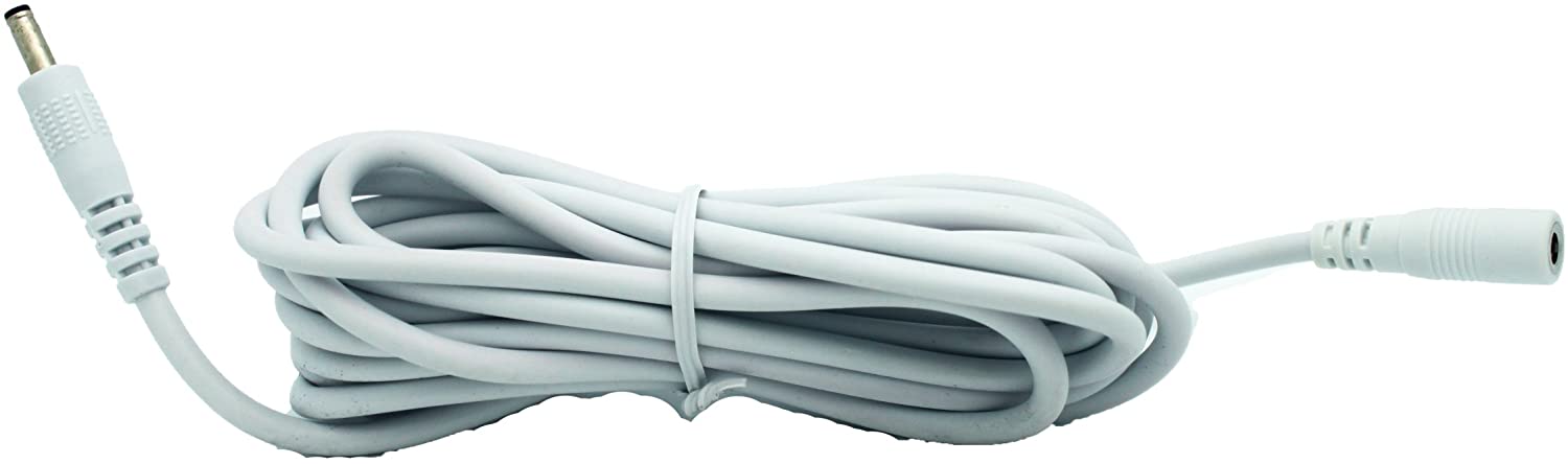 Foscam Power Extension Cable - 3 Metres (10ft) 5V White - Compatible With R2M, R4M, R2, R4, FI9926P, FI9826P IP Cameras And More