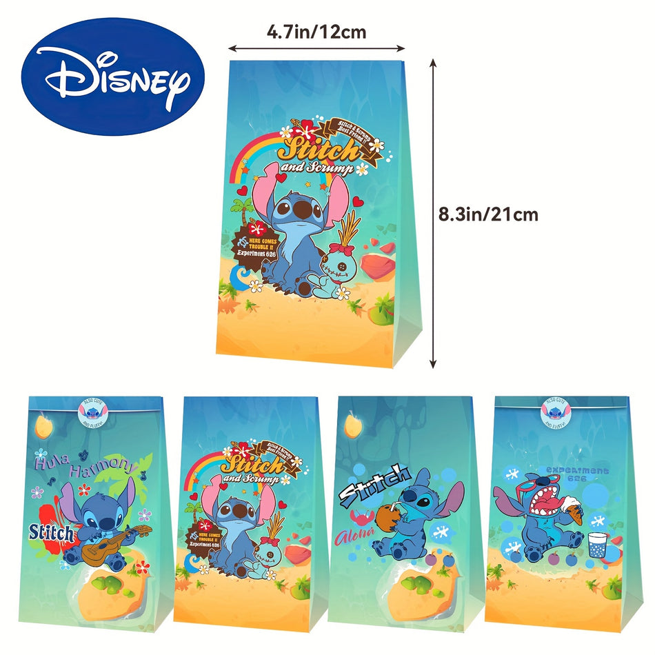 Disney Stitch And Scrump Summer Beach Party Gift Bags With Stickers - Cyprus