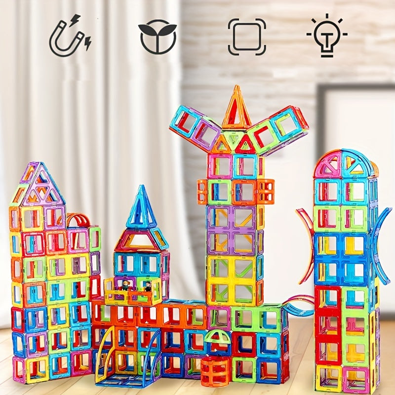 Magnetic Building Blocks DIY Designer Educational Toy Set
