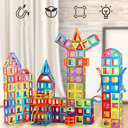 Magnetic Building Blocks DIY Designer Educational Toy Set