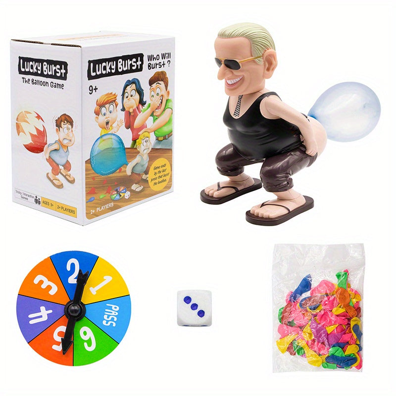 Farting Man Balloon Game Creative Toy - Stress Relief &amp; Party Game Bindon