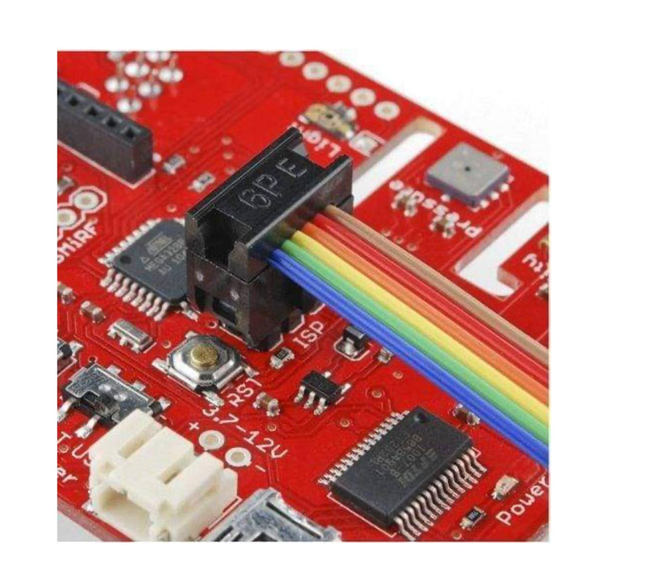 🟢 Σύνδεσμος Πτύχωσης Κορδέλας - 6 ακίδων (2x3 Θηλυκό) 