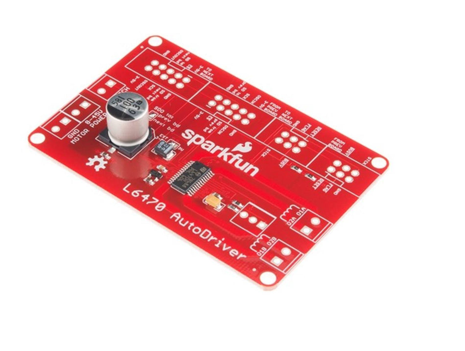 🟢 SparkFun AutoDriver - Řadič krokového motoru L6470 (v13)