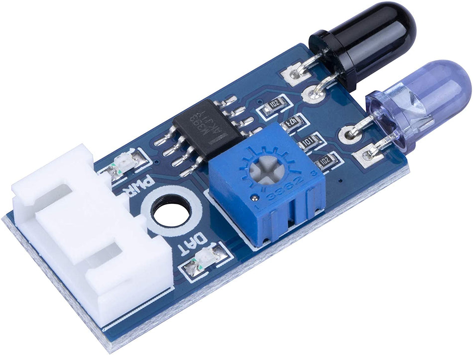 🟢 pzsmocn Infrared Proximity Sensor/IR Infrared Obstacle Avoidance Sensor Module for Arduino Smart Car Robot detect module