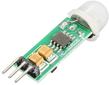 🟢 ILS. - 3 τεμάχια HC-SR505 Μίνι Υπέρυθρος Αισθητήρας Κίνησης Ακριβής Υπέρυθρη Μονάδα Ανίχνευσης 
