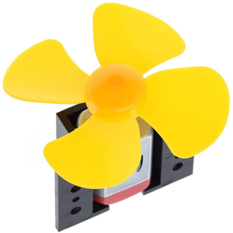 🟢 Μονάδα 1Σετ DC Micro 130 μοτέρ με γρανάζι και πτερύγιο ανεμιστήρα Μικρή προπέλα 3-6V ΓΙΑ πειράματα DIY 