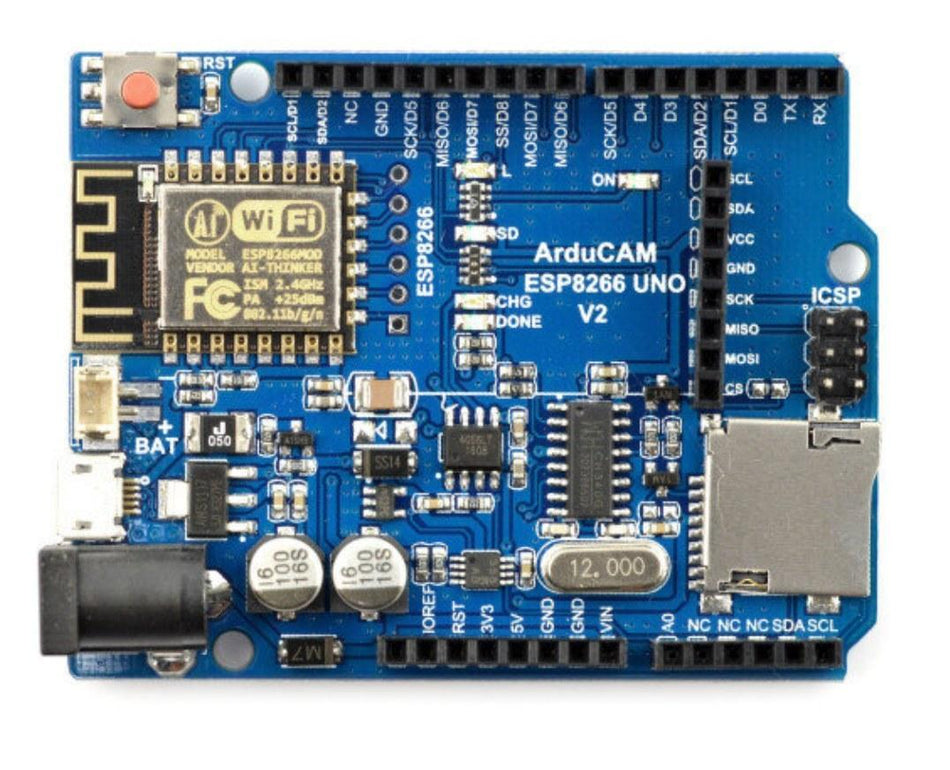 🟢 ArduCam ESP8266-12E WiFi IoT - συμβατό με Arduino 
