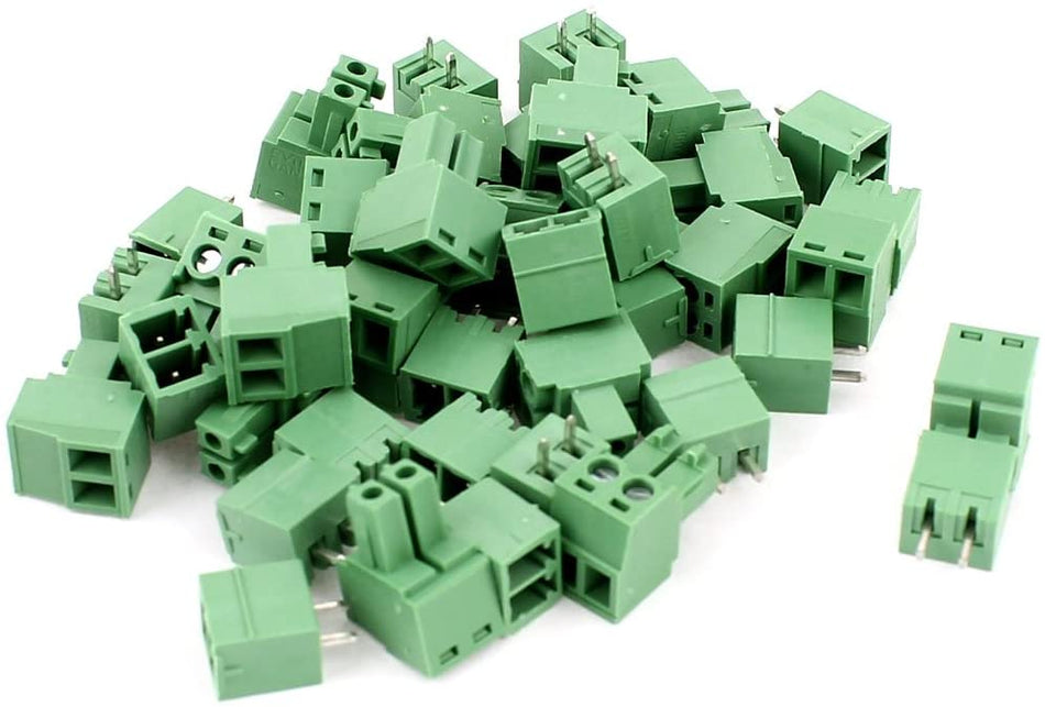 🟢 20 Ζεύγη Βύσμα Αρσενικό 3.81mm και Υποδοχή Θηλυκό PCB Τερματικό Μπλοκ με Βίδα 