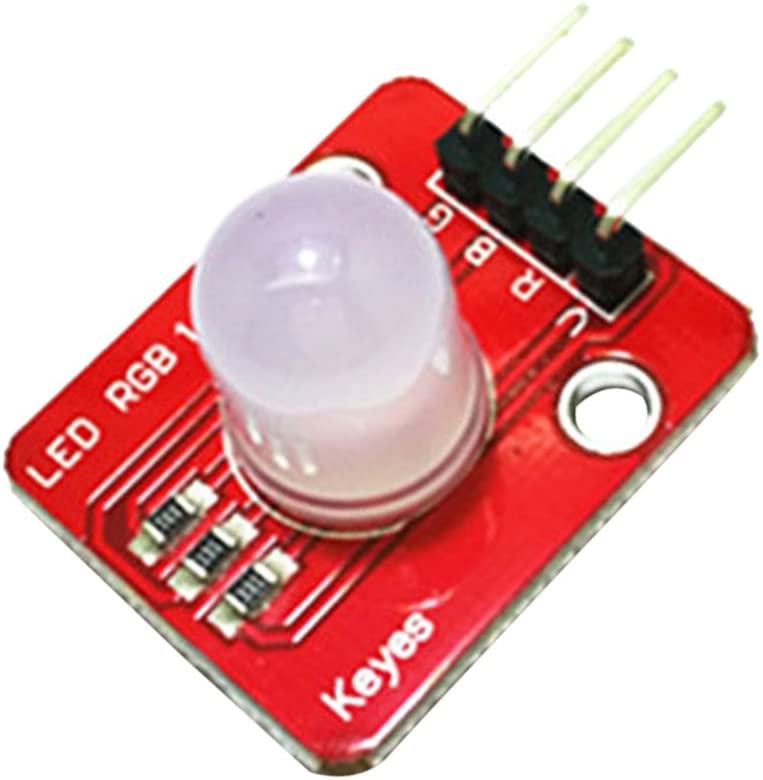 🟢 Μονάδα Shield Οδηγού LED RGB Πλήρους Χρώματος 10mm για Arduino 5V 
