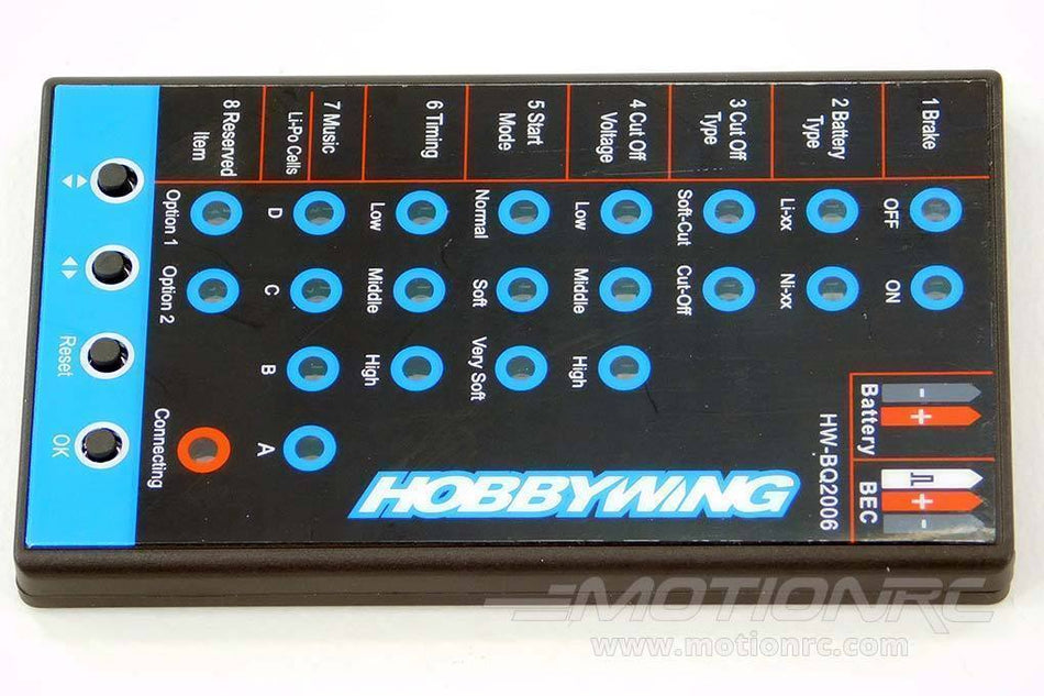 🟢 Freewing / Hobbywing ESC Programming Card