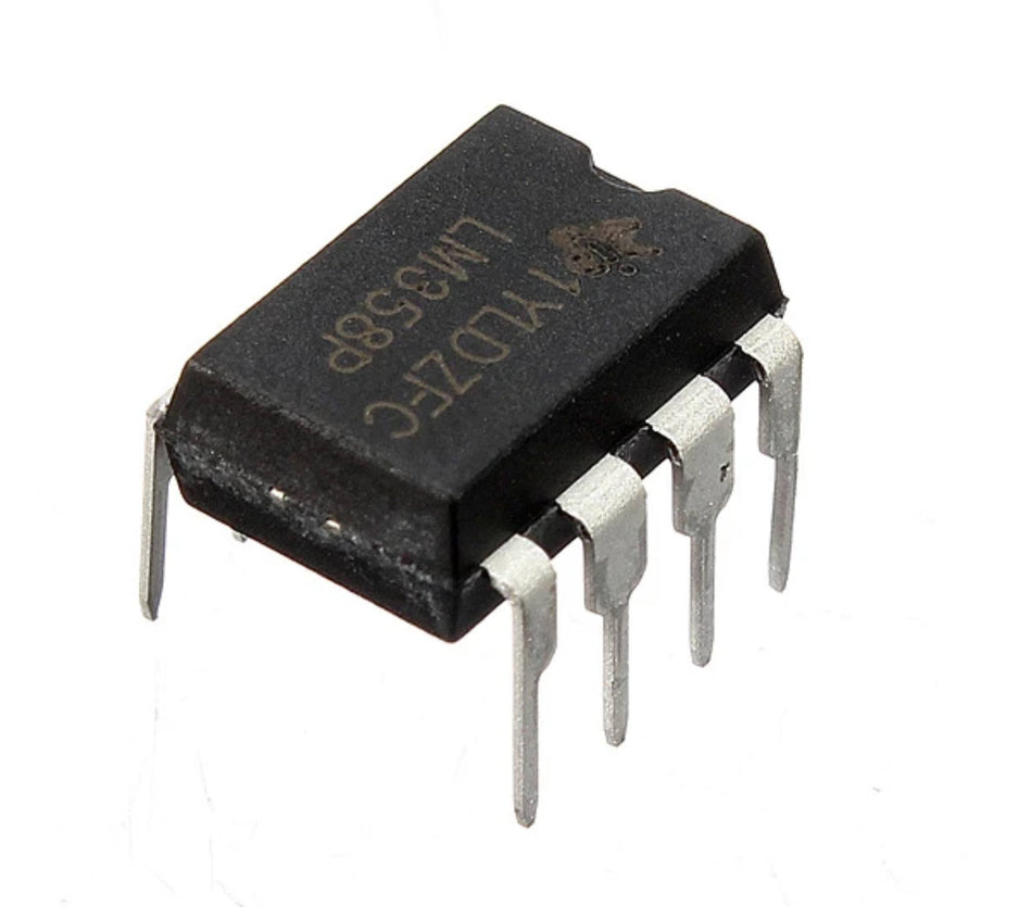🟢 1 τεμ LM358P LM358N LM358 DIP-8 Chip IC Διπλός Λειτουργικός Ενισχυτής 