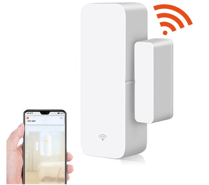 🟢 Tuya Smart WiFi Door Sensor Door Open/Closed Detectors App Notification Alert security alarm support Alexa Google Home