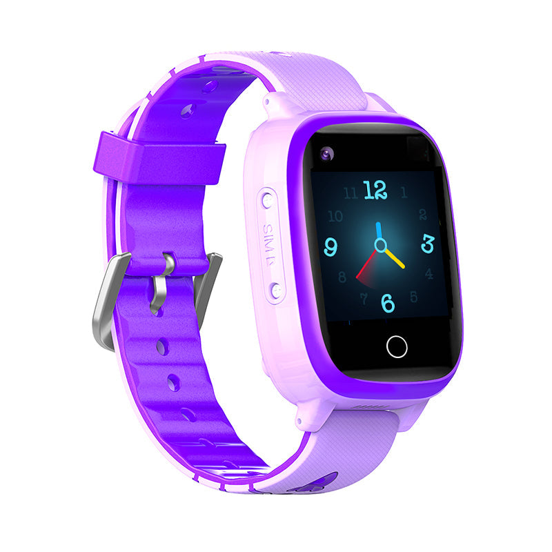 🟢 YQT T5S 4G Video Call Kid Fashion Child Student GPS SOS Tracker smartwatch Smart Watches Mobile Phones Watch Manufacturer - Pink
