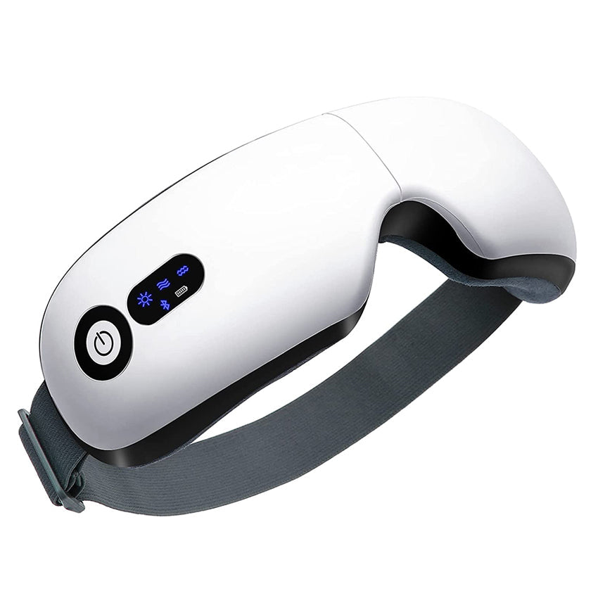 🟢 Eye Care Massage Instrument Foldable Electric Smart Eye Massager With Heat Compression