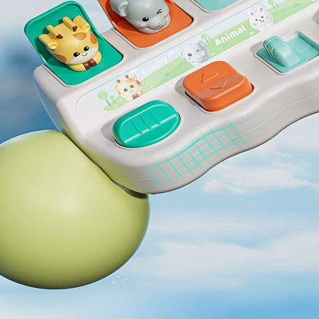 Montessori Pop-Up Animal Toy - Interactive Learning &amp; Play Box