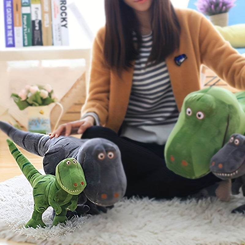 Green T-Rex Tyrannosaurus Stuffed Dinosaur Plush Toy