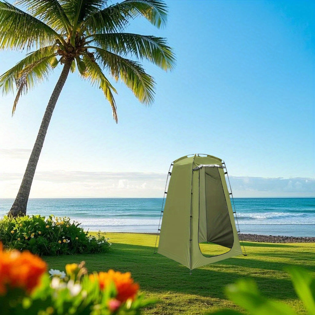 Portable Outdoor Changing Tent - Privacy Shelter for Camping and Beach 1.2*1.9 / Green