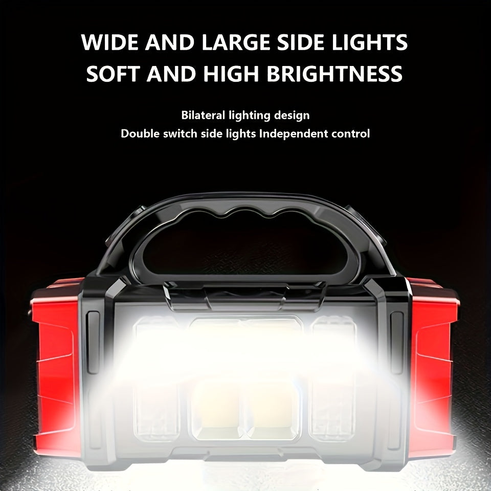 LiHang Rechargeable LED Searchlight - Portable 4-Mode Spotlight for Outdoor Adventures