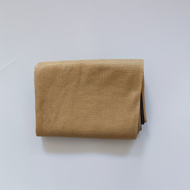 GRSUNGLOW Heavy-Duty Waterproof UV-Proof Sunshade Sail - Large Rectangle 90g HDPE