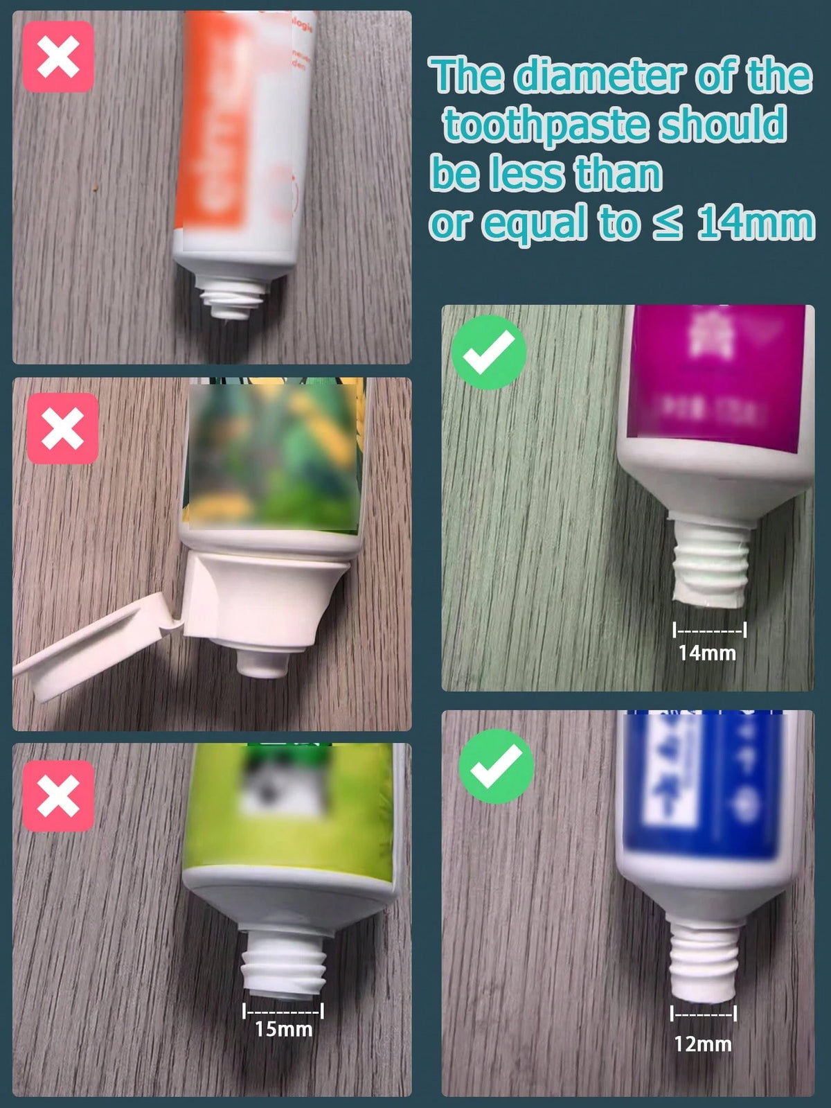 MENGNI Wall Mounted Automatic Toothpaste Dispenser &amp; Toothbrush Holder