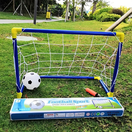 Kids' Portable Soccer Set With Detachable Goal - Interactive Parent-Child Toy - Ages 3-6