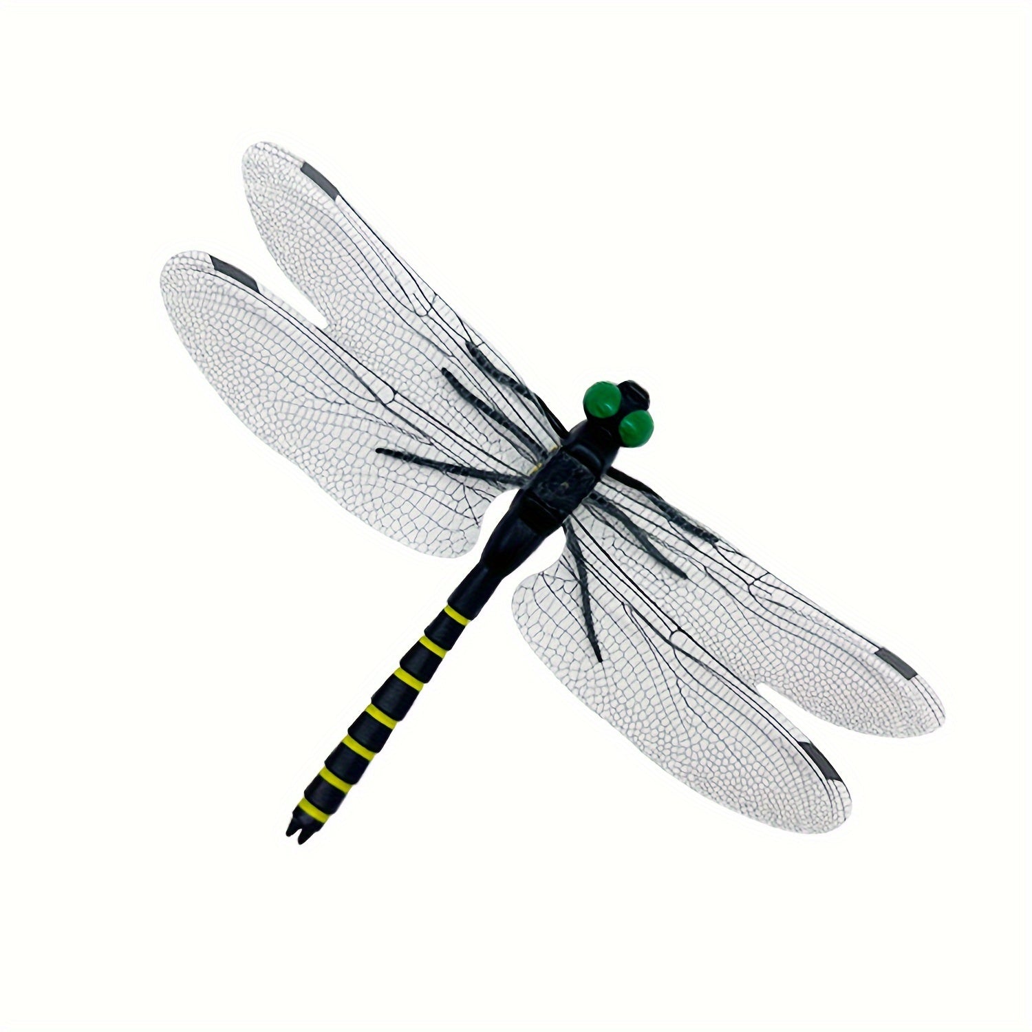 Dragonfly Model Kit Toy - PVC, Safety Pin Design, Flexible Wings, Suspension Feature, Age 14+ Large Dragonfly Plus Lanyard