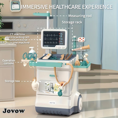 Jovow Children's Little Doctor Play Toys - Educational Parent-child Game