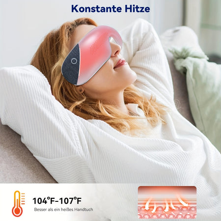 Hot Eye Massager - Music Eye Mask No Electricity For Home