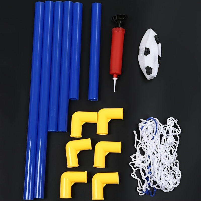 Kids' Portable Soccer Set With Detachable Goal - Interactive Parent-Child Toy - Ages 3-6