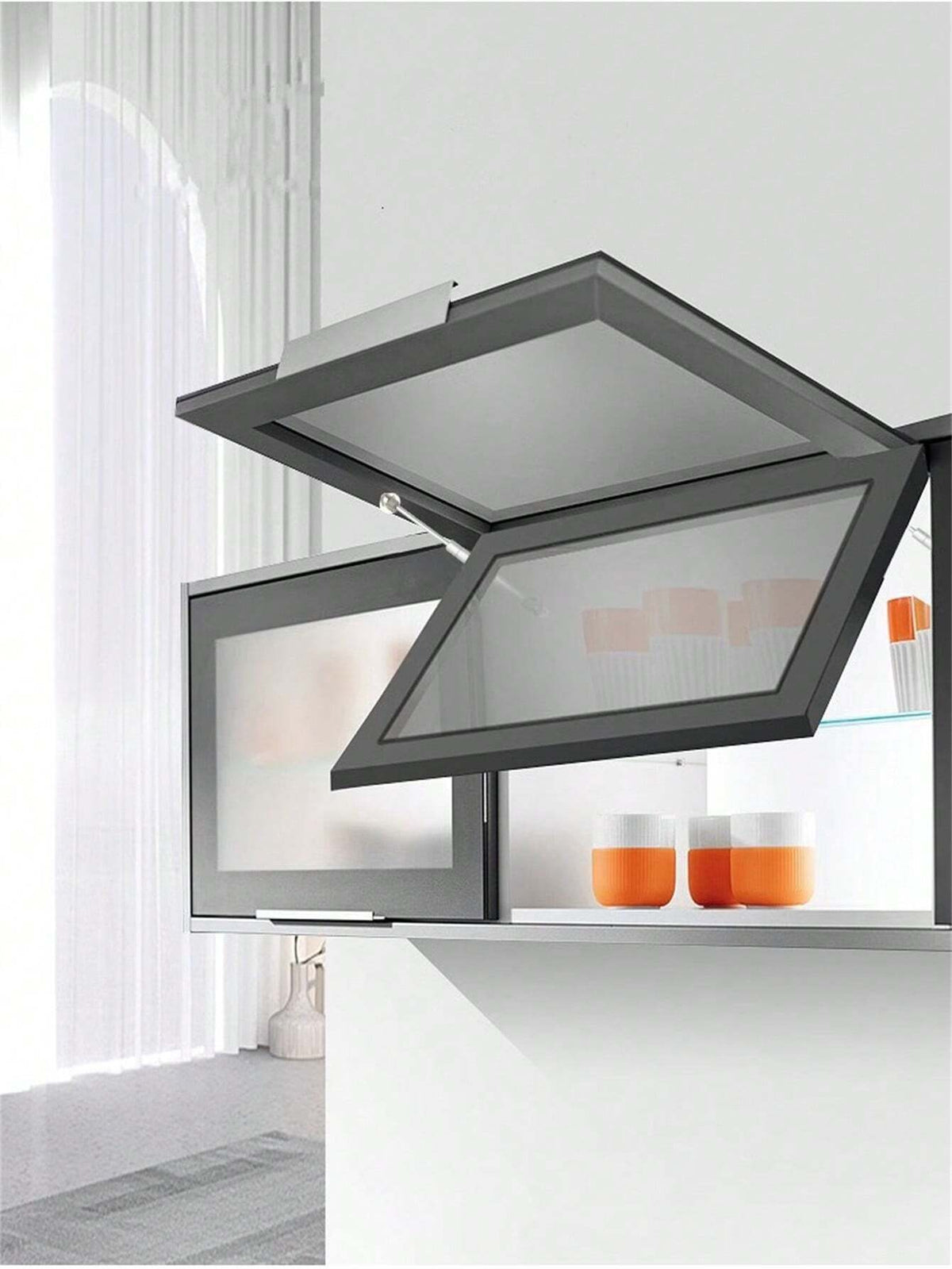 Polished Multicolor Gas Spring Cabinet Hinge - Hydraulic Lift Support