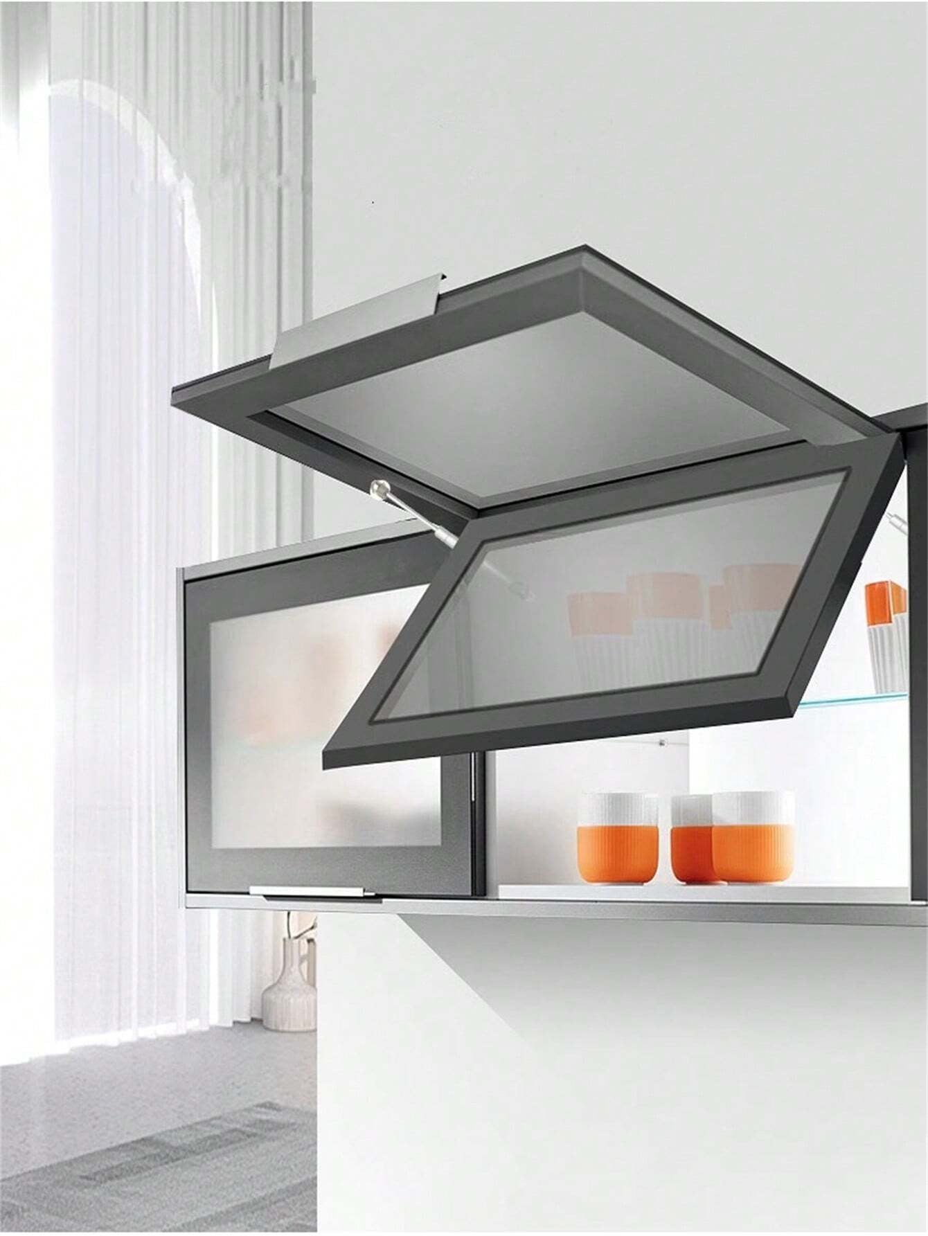 Polished Multicolor Gas Spring Cabinet Hinge - Hydraulic Lift Support