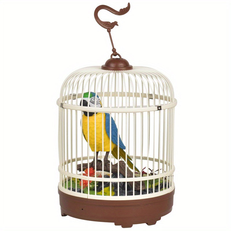 Interactive Voice-Activated Parrot Decoration &amp; Toy 523-1C