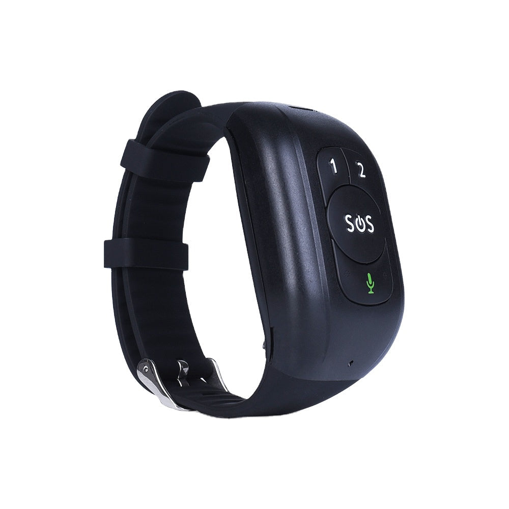 4G SOS Gps Adult Smart Watch With Temperature Sensor Fall Alert And HR & BP Monitoring GPS Tracking Bracele