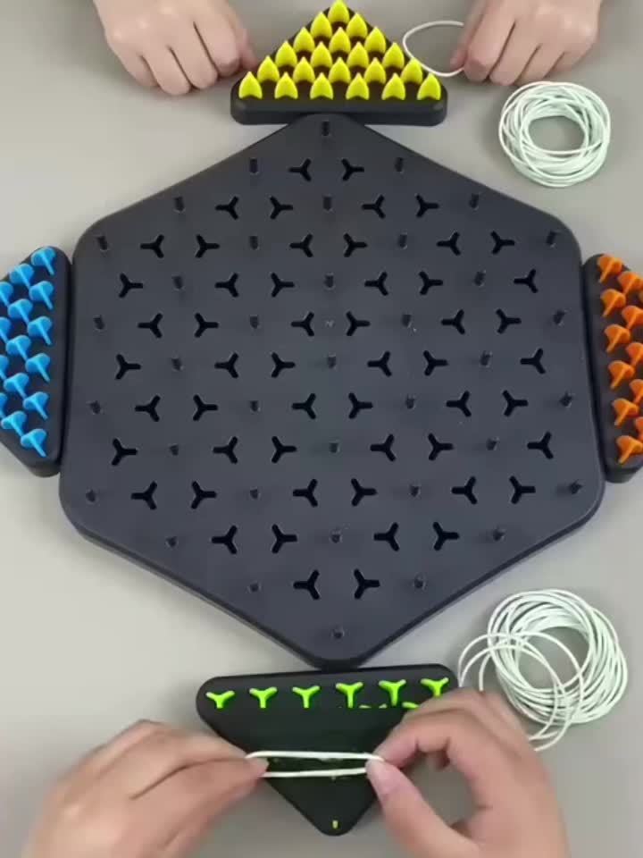 Chain Geometry: Educational Family Board Game - Brain Boosting Children's Toy