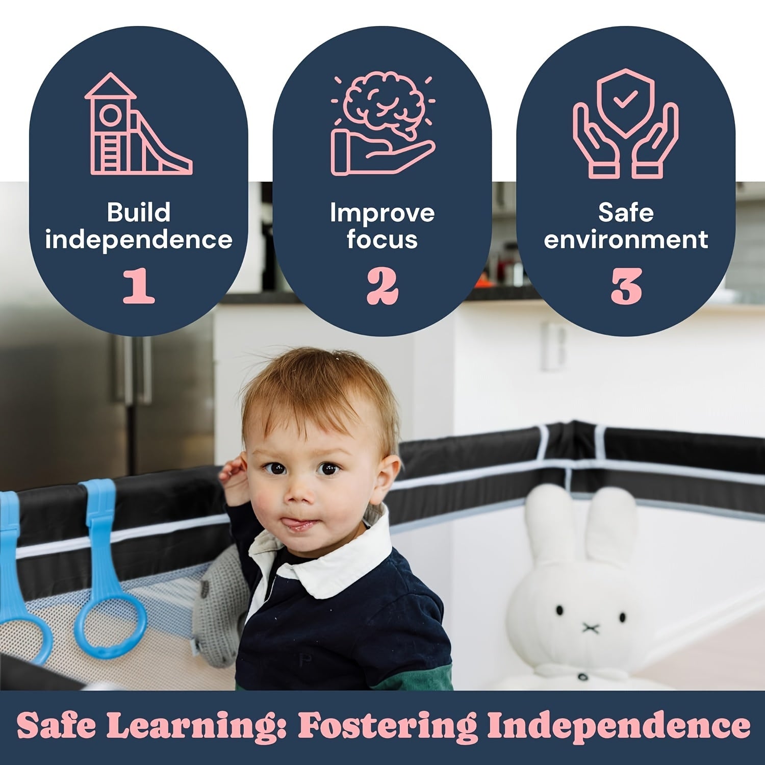 Children's Playpen &ndash; Durable and Safe Indoor Outdoor Enclosure