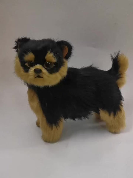 9.2inch Kawaii Stuffed Yorkie Dog Plush Toy