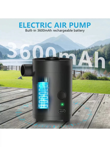 Portable Wireless Electric Air Pump for Camping &amp; Household Use