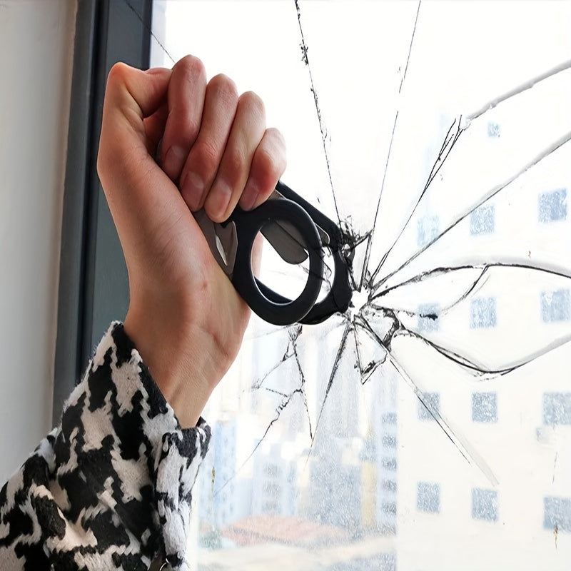 Tactical Stainless Steel Folding Scissors with Ergonomic Design